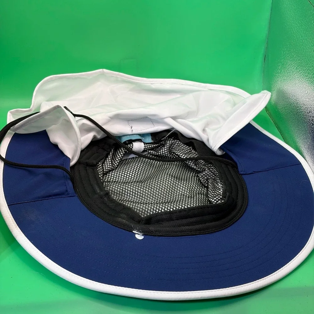 Flyway Performance Boonie Sun Hat OS Zurich Classic Golf Cap Stowable Neck Flap